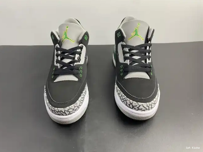 1st Kicks Shoes Jordan 3 Pine Air CT8532-030 Green 0617